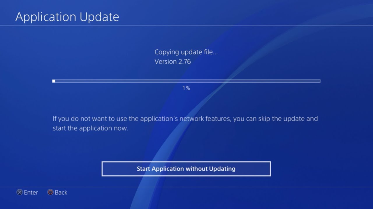 Copie du fichier de mise &agrave; jour bloqu&eacute;e&hellip; version 2.76 - PlayStation FIX | PS4 | Mise &agrave; jour de l'...