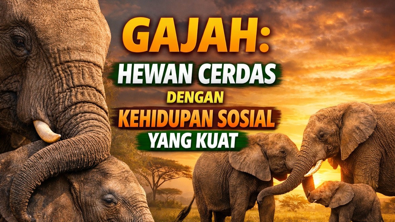 Hewan Cerdas dengan Kehidupan Sosial yang Kuat | Fakta, Perilaku, dan Kehidupan Gajah di Alam Liar