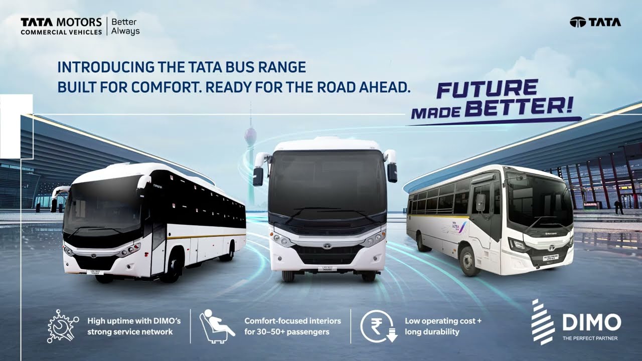 Introducing the All-New Tata Bus Range | LPO 1622 Magna, Ultra Prime 11.6 & 8.6