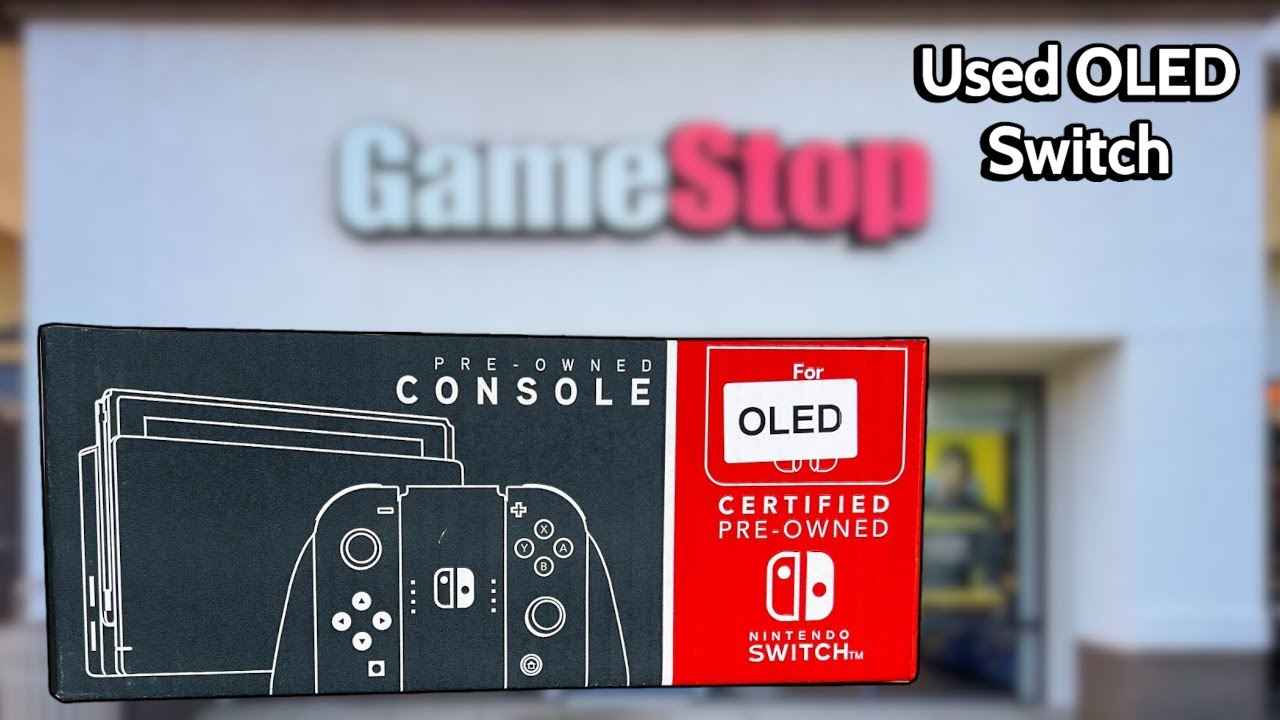 I Bought a Used Switch OLED from GameStop in 2023