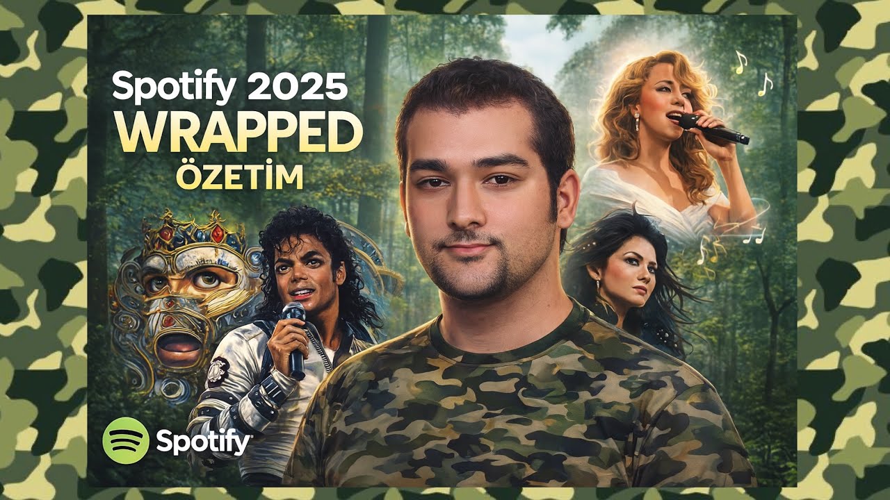 Spotify 2025 Wrapped Özetim