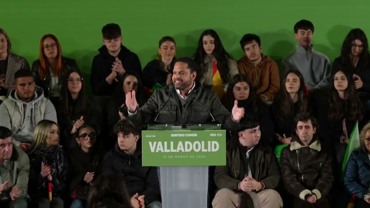 DISCURSO completo de IGNACIO GARRIGA en el cierre de campaña de Castilla y León