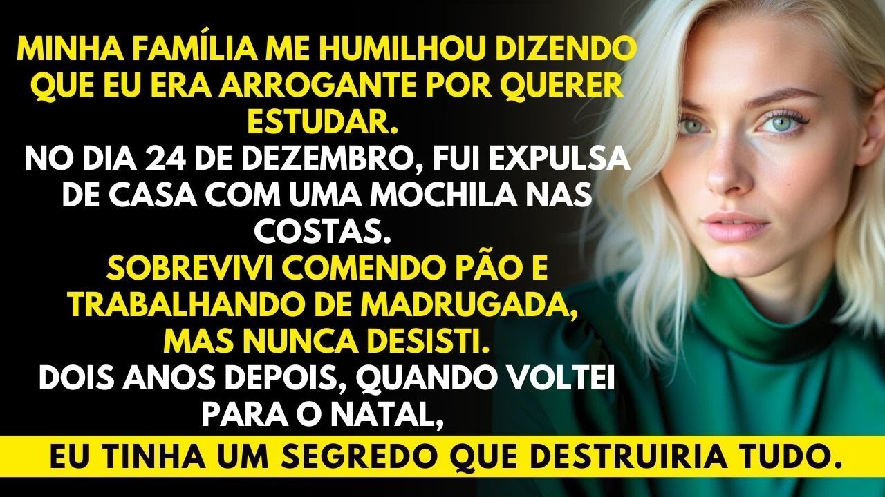 Meu pai disse 'esta casa não é sua' no Natal  O que fiz depois chocou toda a cidade!