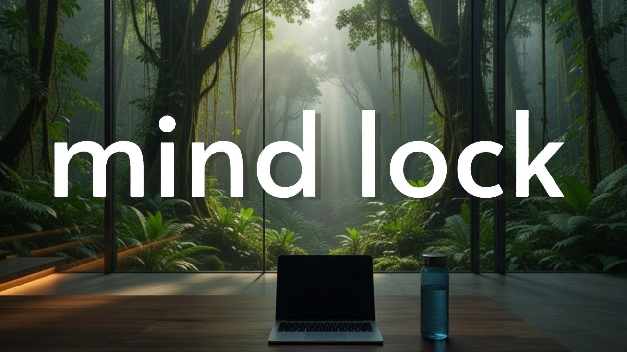Mind Lock – 1 hour Ultra-Minimal Ambient Electronic for Deep Concentration & Flow