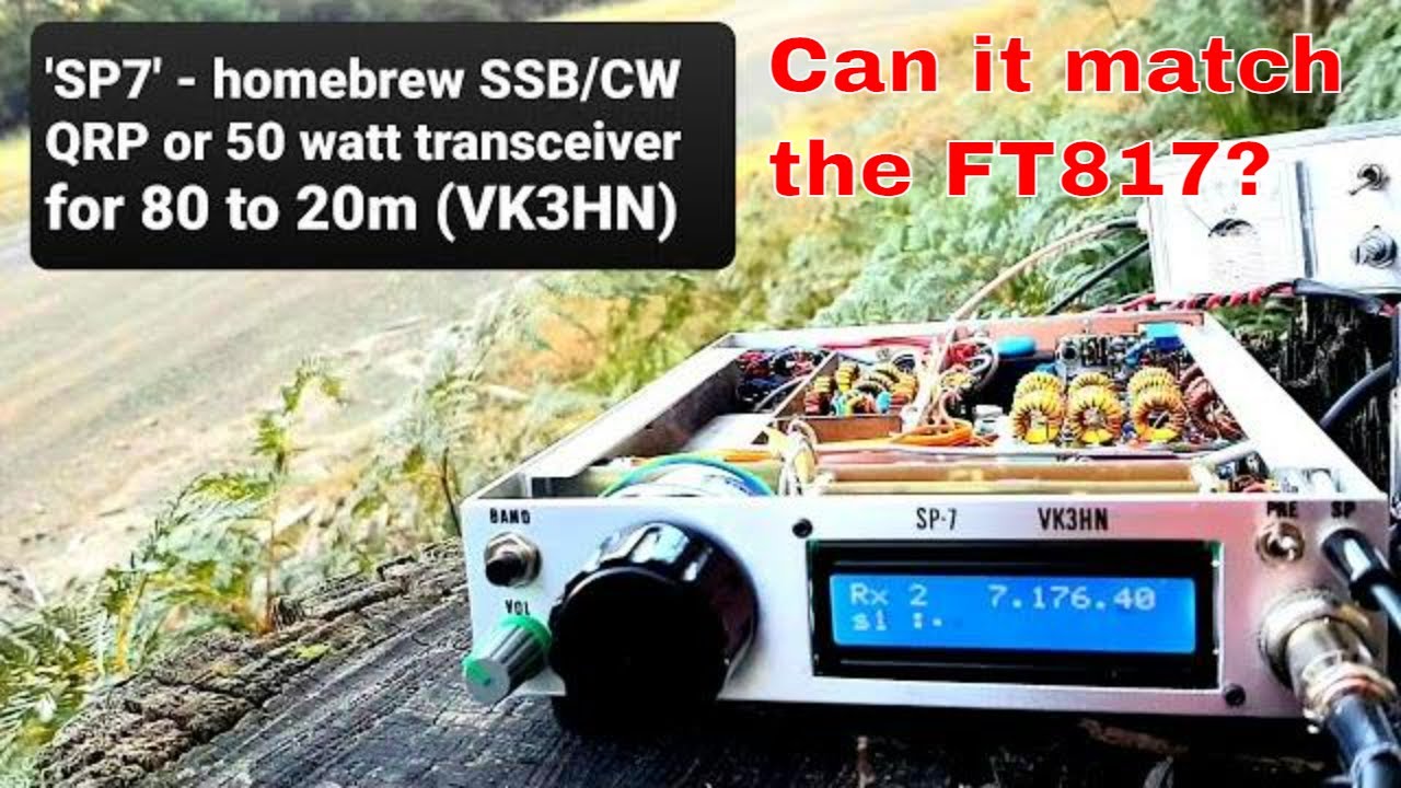 'Summit Prowler 7': Scratch-built SSB CW 50 watt transceiver  for 80 to 20m