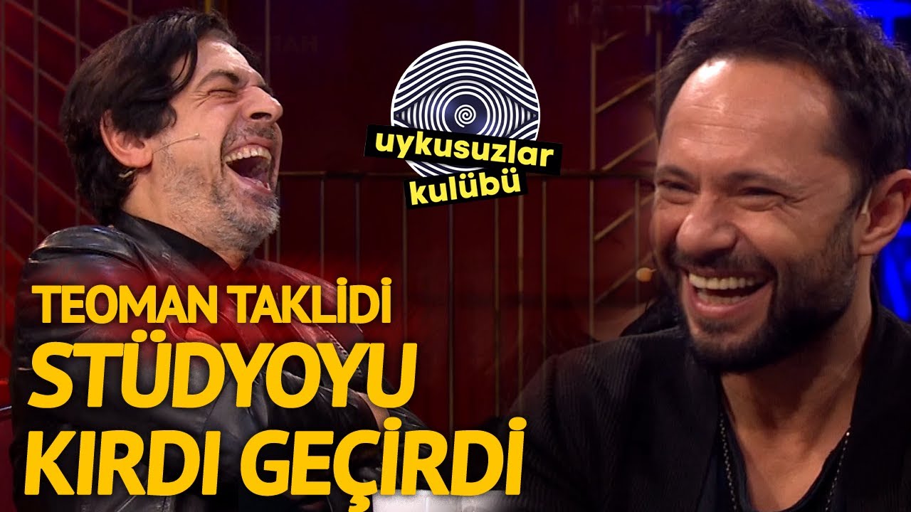 Okan Bayülgen'den Teoman Taklidi | Uykusuzlar Kulübü - Okan Bayülgen