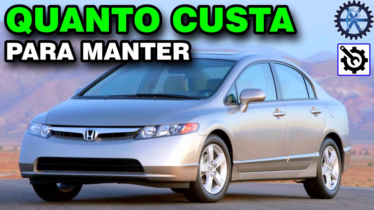 HONDA CIVIC LXS 2007 | QUANTO CUSTA para manter