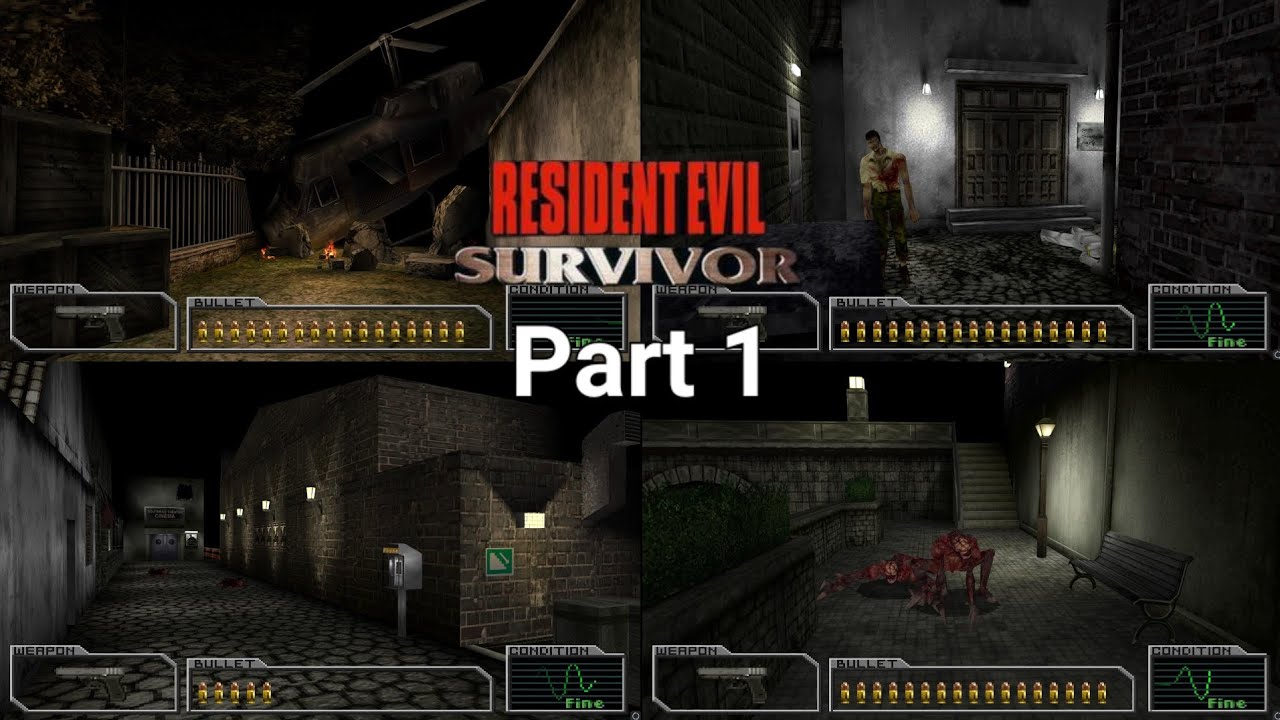 Resident evil Survivor. Part 1 - Streets of Sheena Island