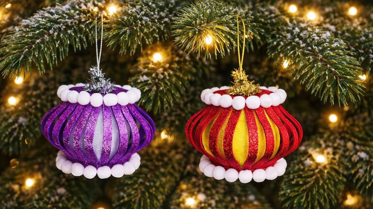 This GLITTER BALL looks expensive! ✨ Cheap & Easy DIY Ornament Розкішний Бюджетний та стильний DIY