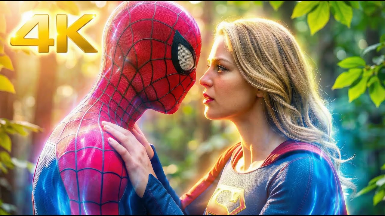 Spider-Man & Supergirl: An Untold Love Story 💔🕸️