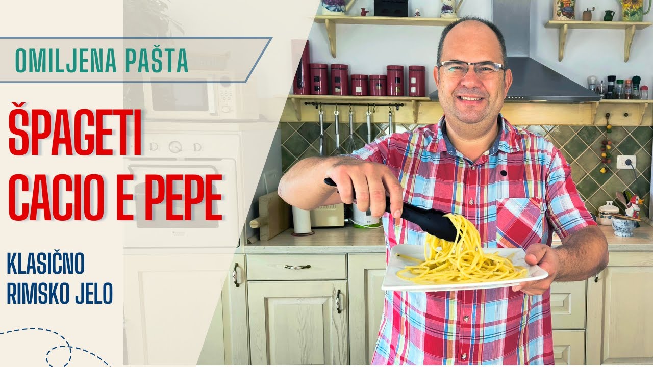 Špageti Cacio e Pepe. Savršenstvo od samo tri sastojka..