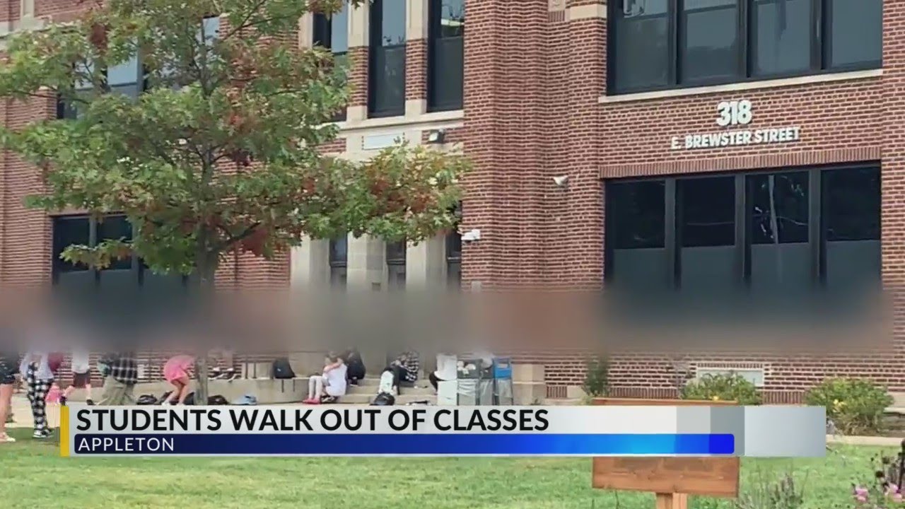 Students walk out of classes at Kaleidoscope Academy