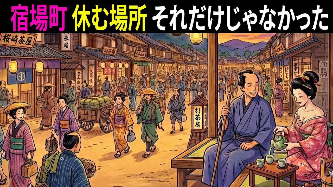 江戸時代、宿場町はこうして国を動かしていた