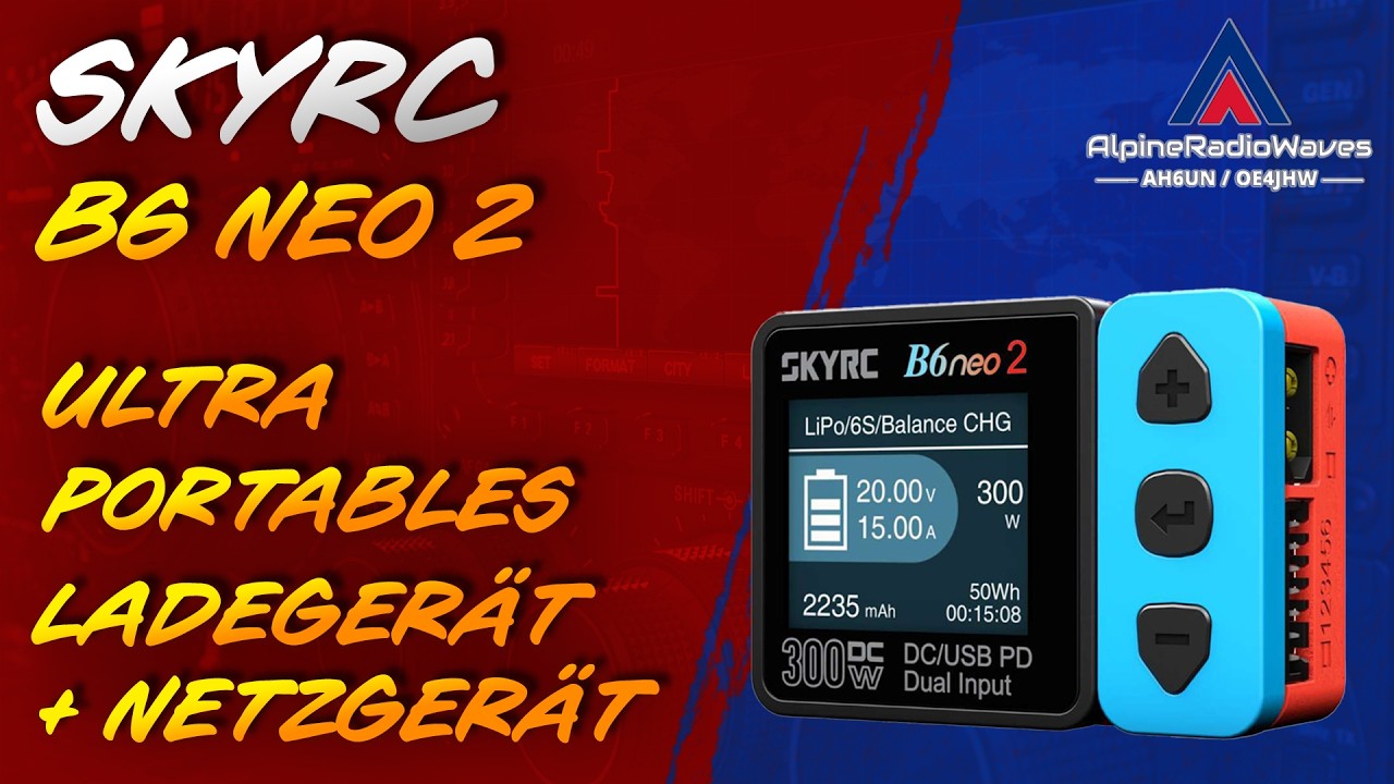 🚨 SKY RC B6 neo 2 Ladegerät 300W - Oder wie ladet ihr unterwegs eure Akkus? 👍