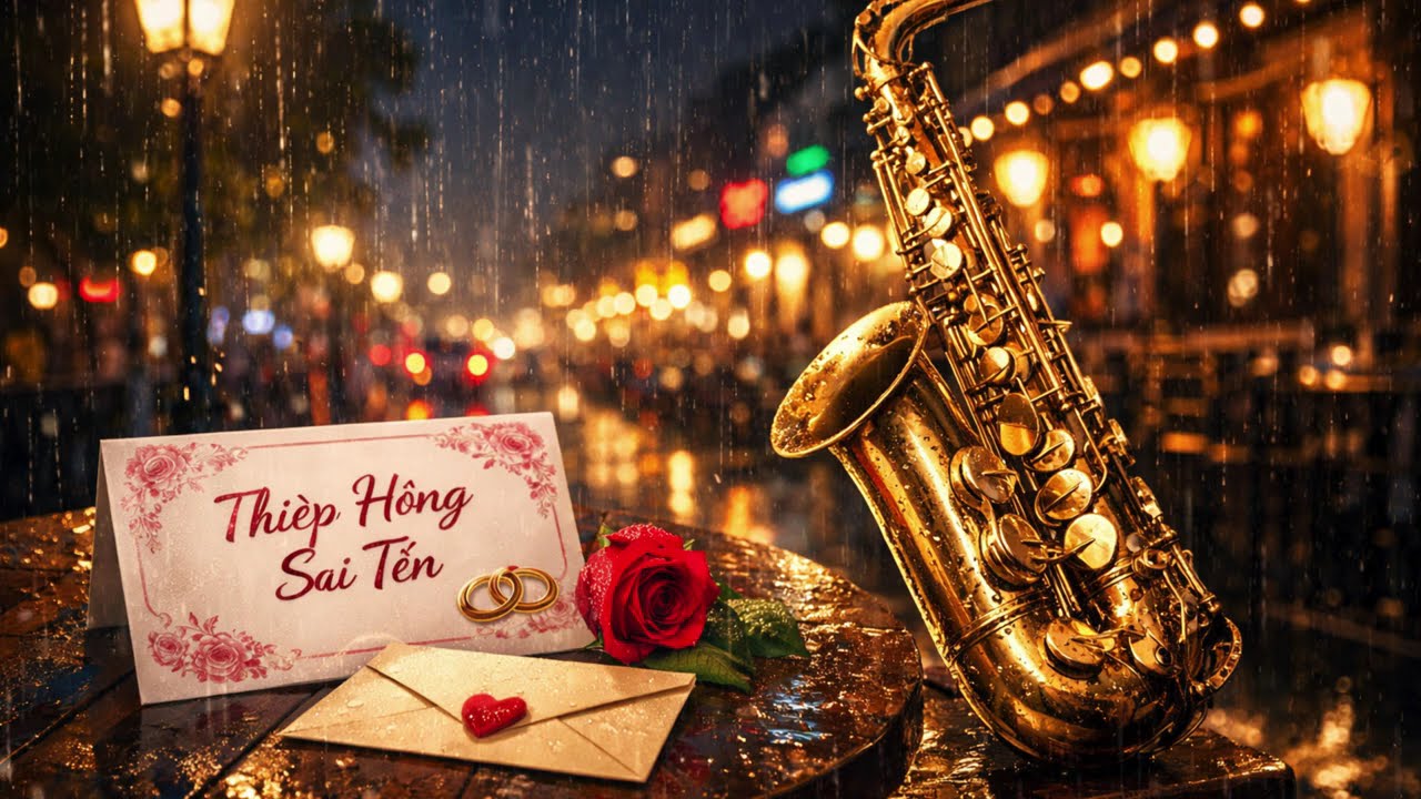 Thiệp Hồng Sai Tên (Piano & Saxophone) – Nhạc Không Lời Cảm Xúc Sôi Động | Nghe Là Nhớ Cả Một Đời