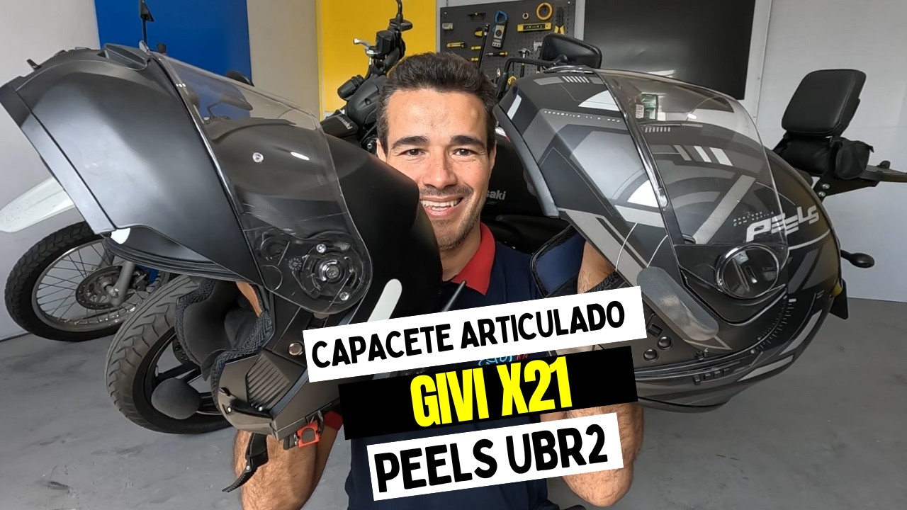 CAPACETE GIVI X21 OU PEELS URBAN DYNAMIC