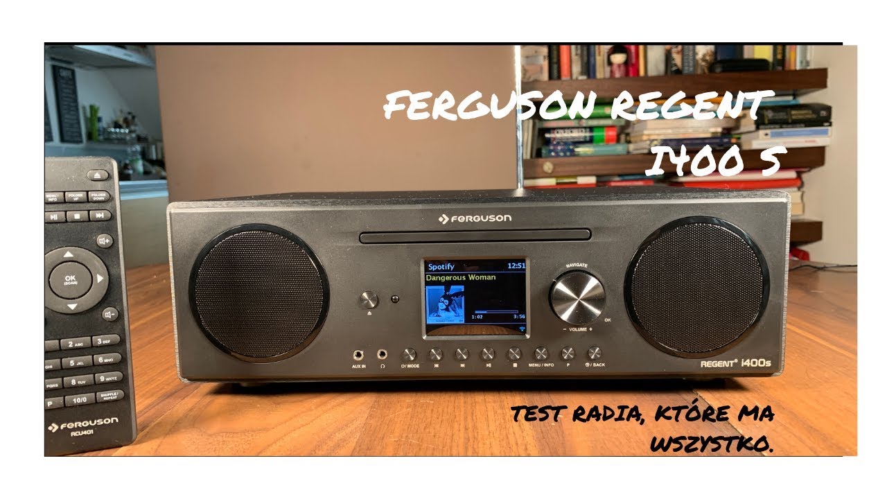 Ferguson Regent i400S - wszystko mające radio - test