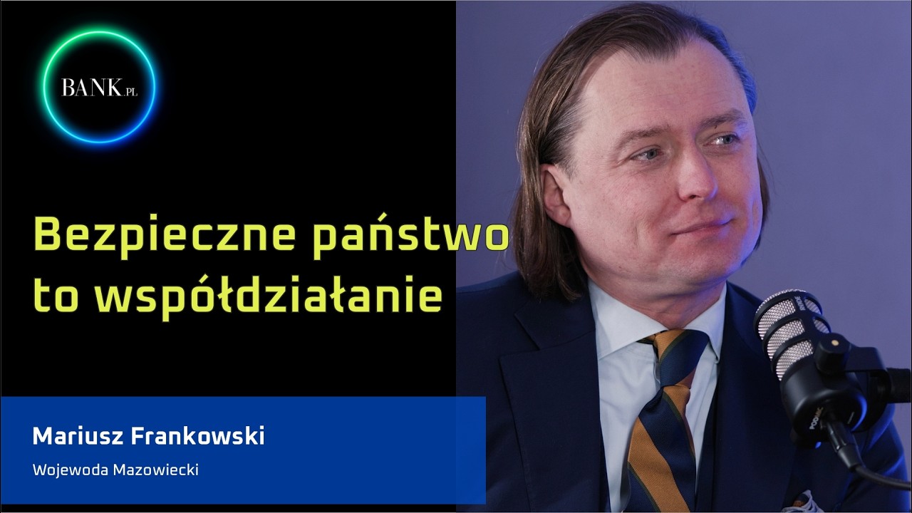 Mariusz Frankowski: Kluczowa jest budowa odporności społeczeństwa w odpowiedzi na obecne zagrożenia