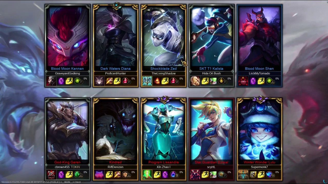 League of Legends - Kindred Jungle (Press the Attack, Bloodrazor)