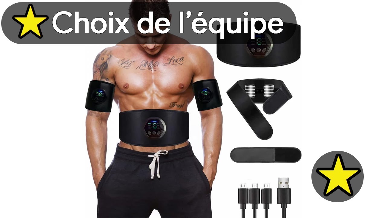 🏆 TOP 3 CEINTURE ABDOMINALE ELECTROSTIMULATION 2025 ⚡️