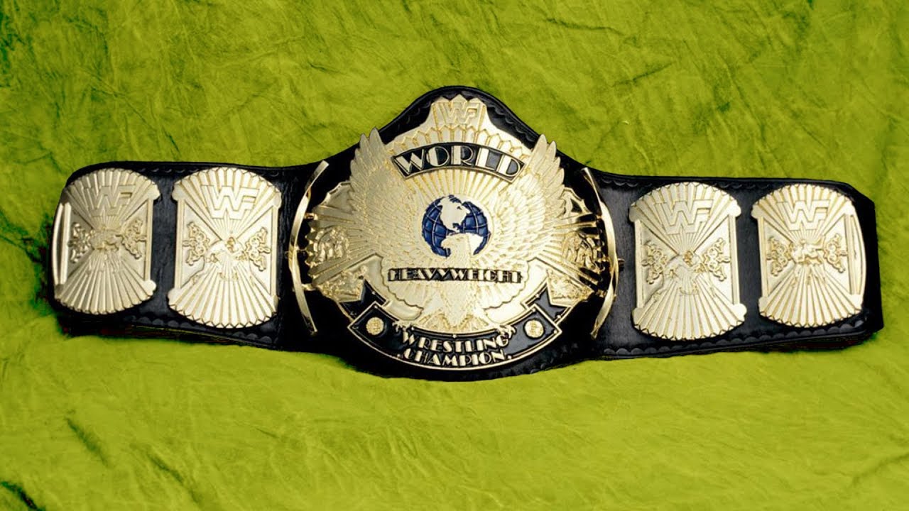 Todos los Cinturones/Diseños del Campeonato de WWE (1963-2018)