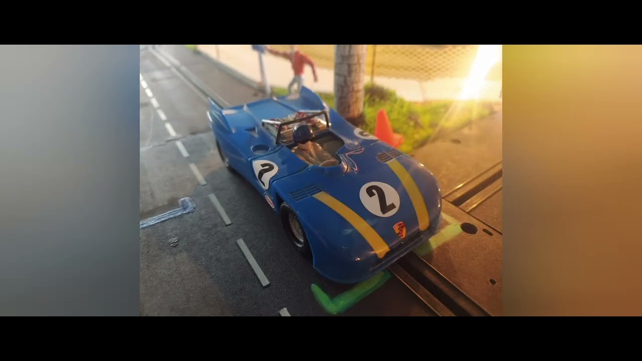 Slotcar Carrera Universal 1/32 Porsche 908 Tuning Gulf