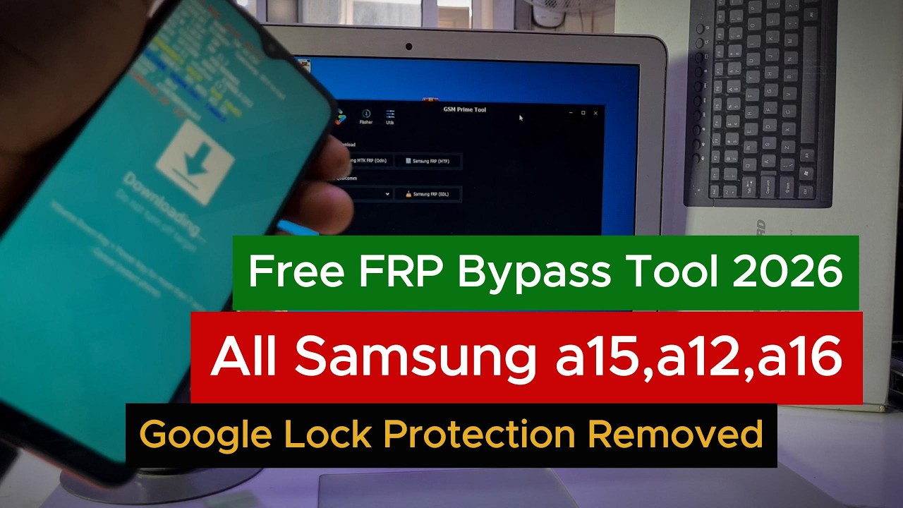 Free Samsung FRP Bypass Tool 2026 || Samsung A12 FRP Bypass || Google Account PROTECTION REMOVED