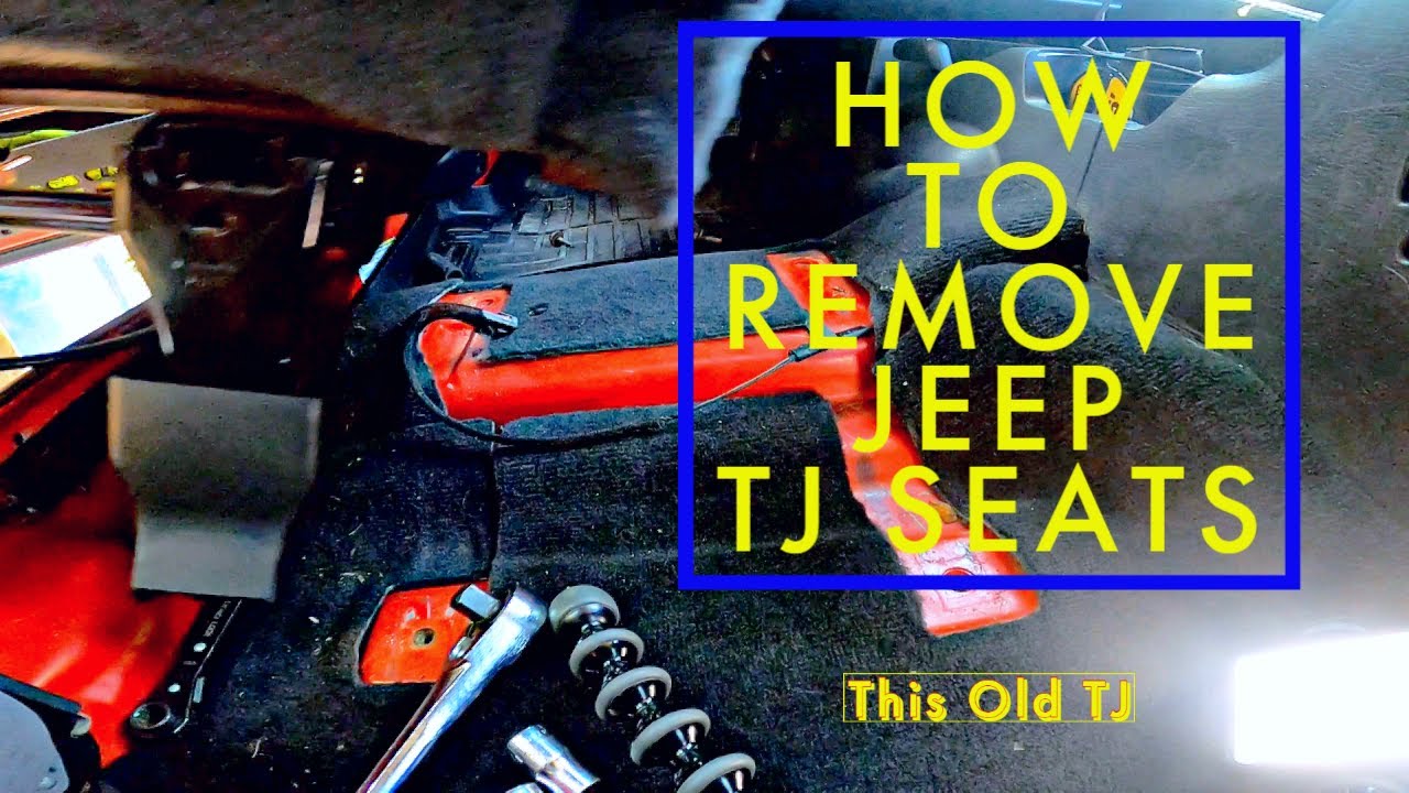 How to remove Jeep TJ Front Seats | This Old TJ