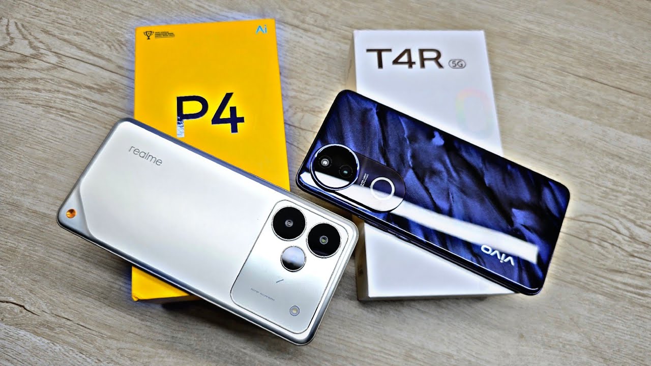 Realme P4 5G vs Vivo T4R 5G - Which Should You Buy ?