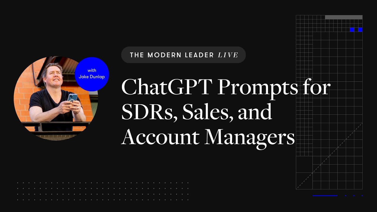 ChatGPT Prompts for SDRs, Sales, and Account Managers