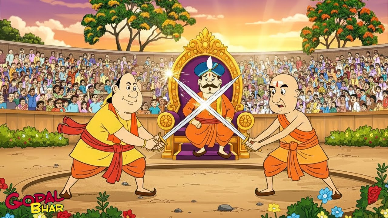 গোপালের মৃত্যুদণ্ড | Pandit VS Gopal - Sword Fight | Anando TV