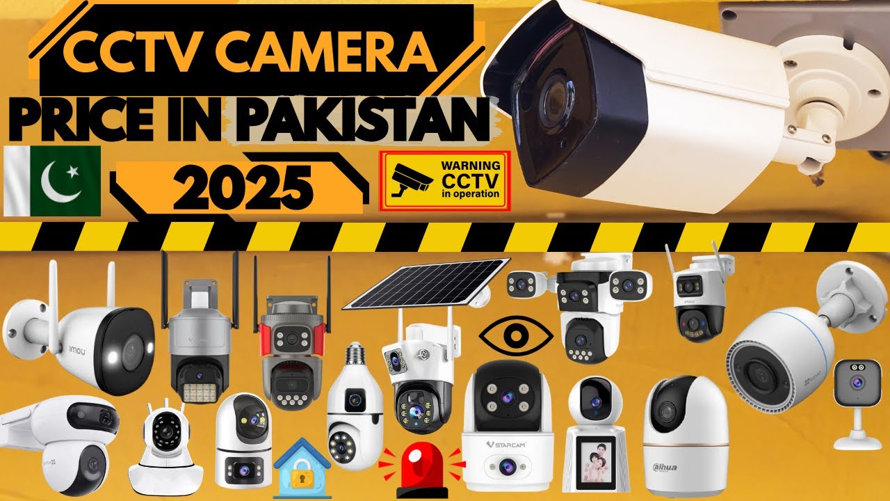 CCTV Camera Price In Pakistan | Best CCTV Cameras 2025 | Top Home Security Camera | Solar Power CCTV