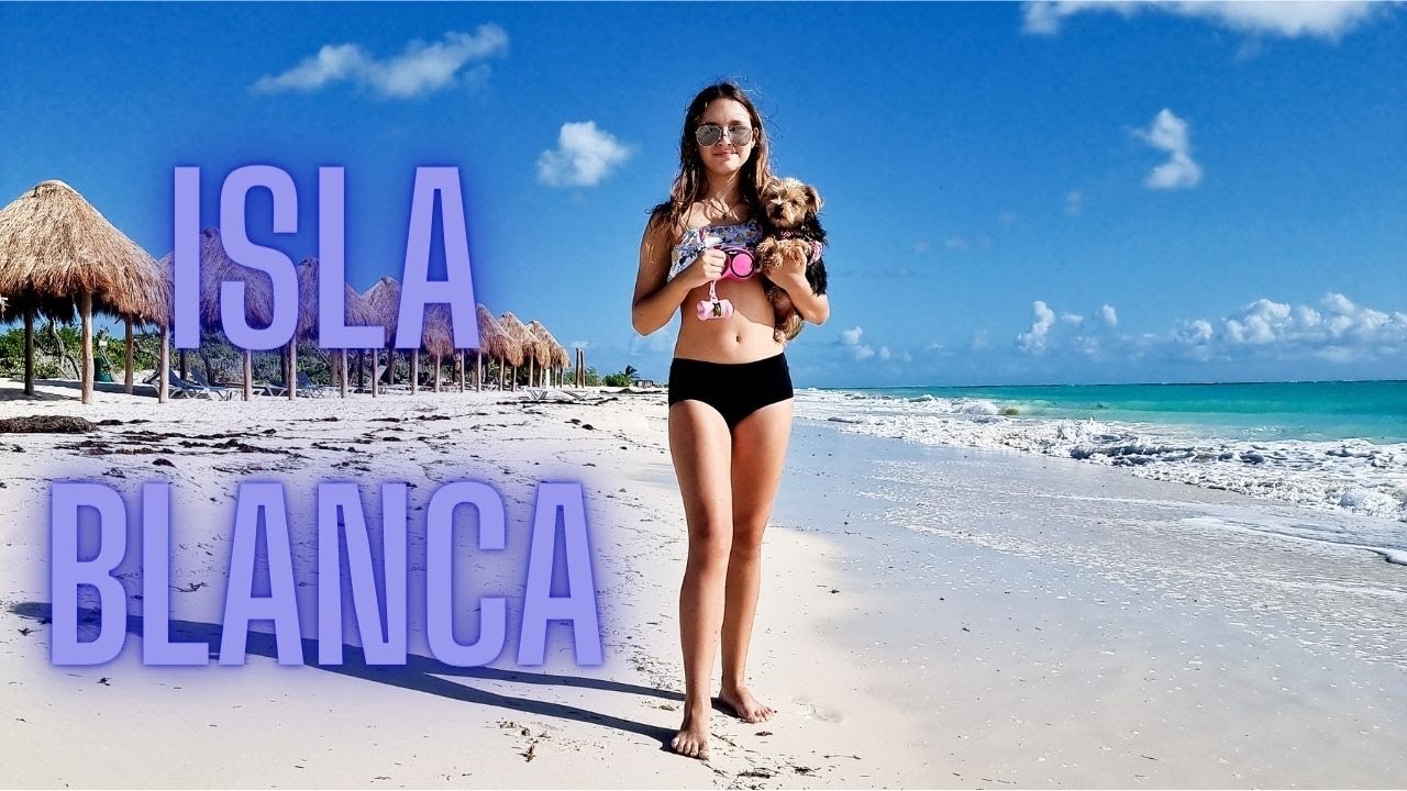 The most beautiful beach of Cancun - Isla Blanca!
