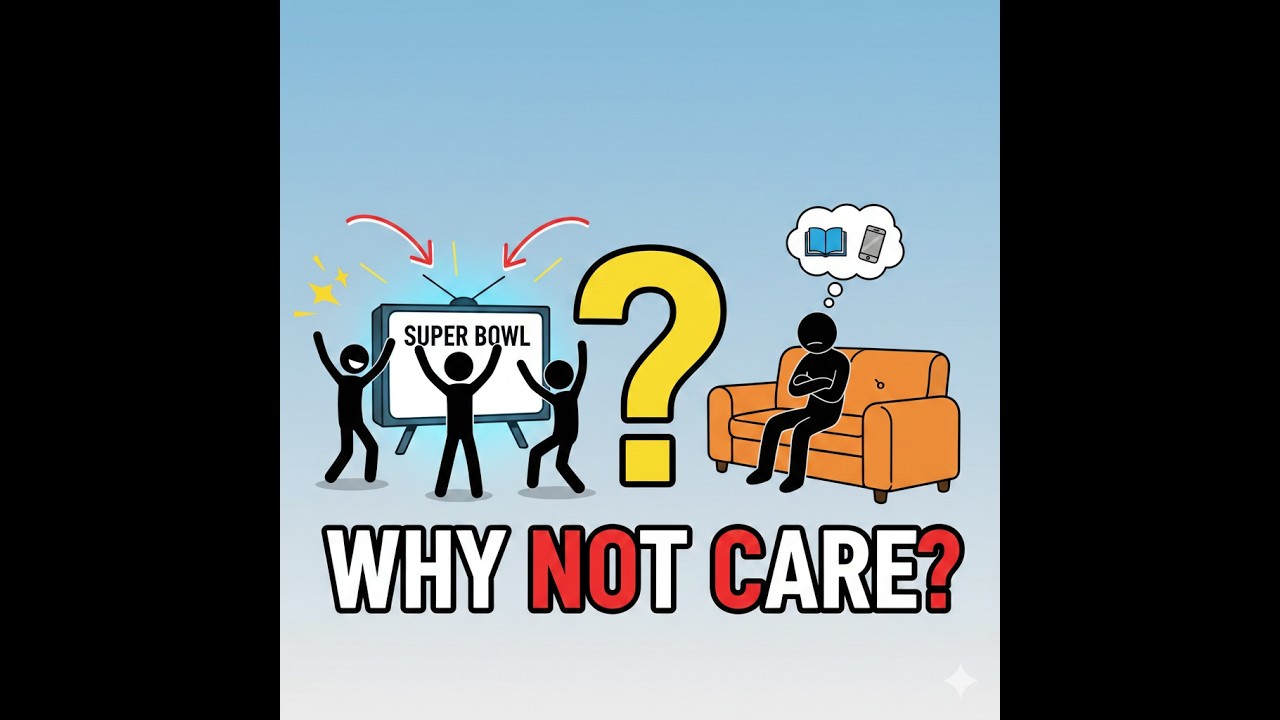 Psychology of People Who Don’t Care About the Super Bowl