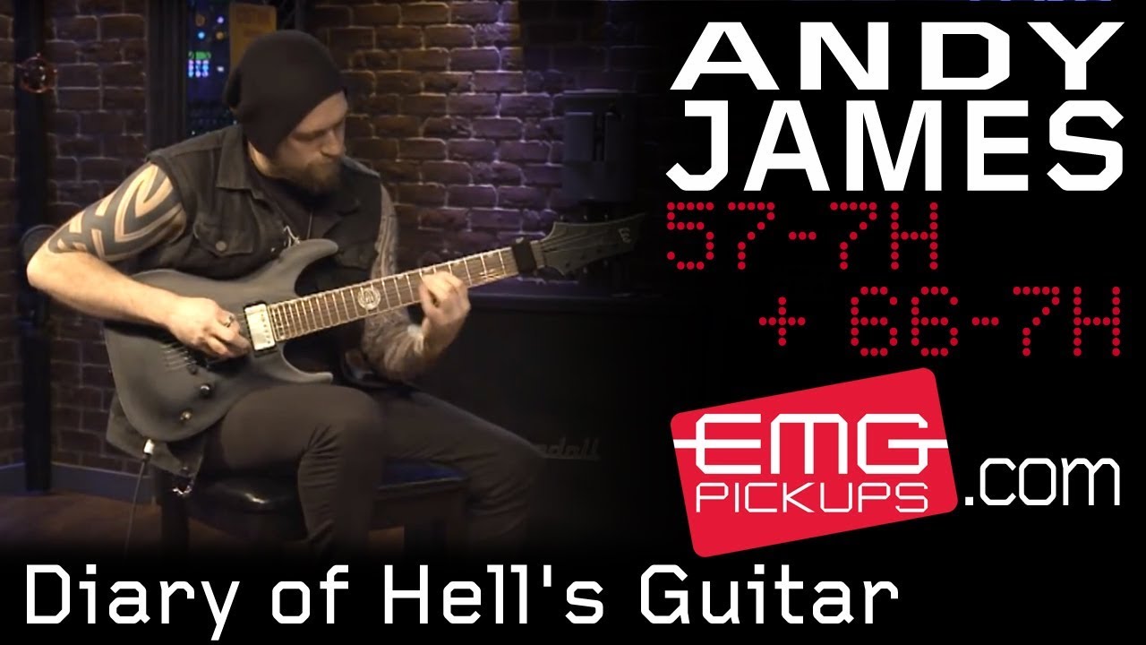 Andy James plays "Diary of Hell's Guitar" for EMGtv