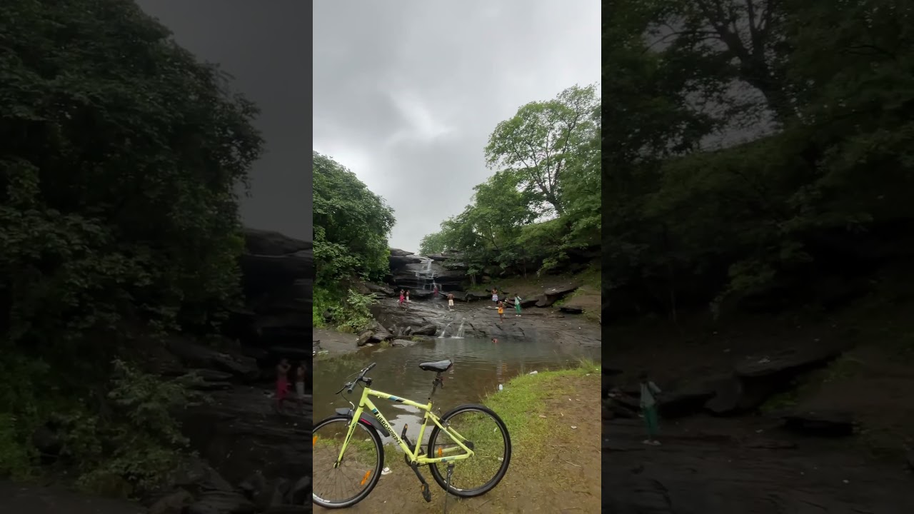 Cycling to Rainy Waterfall Rourkela #travel #nature