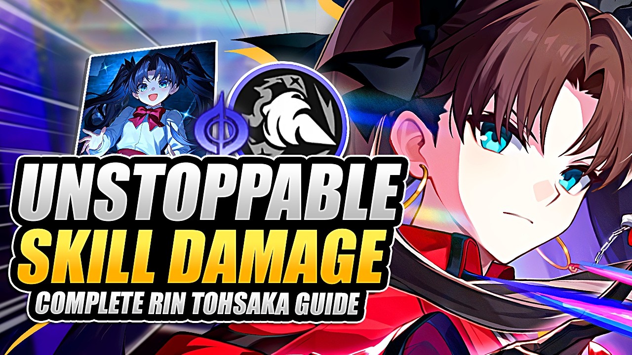 COMPLETE RIN TOHSAKA GUIDE! Best Builds & E0 Showcase | HSR x Fate Collab
