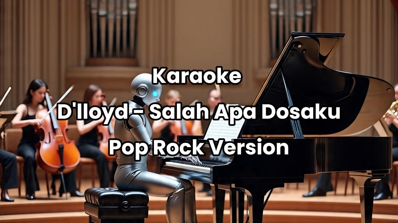D'lloyd - Apa Salah Dan Dosaku Karaoke Versi Pop Rock