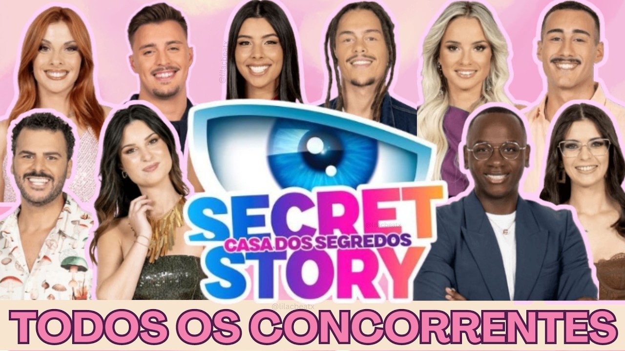 CONCORRENTES da CASA DOS SEGREDOS 8