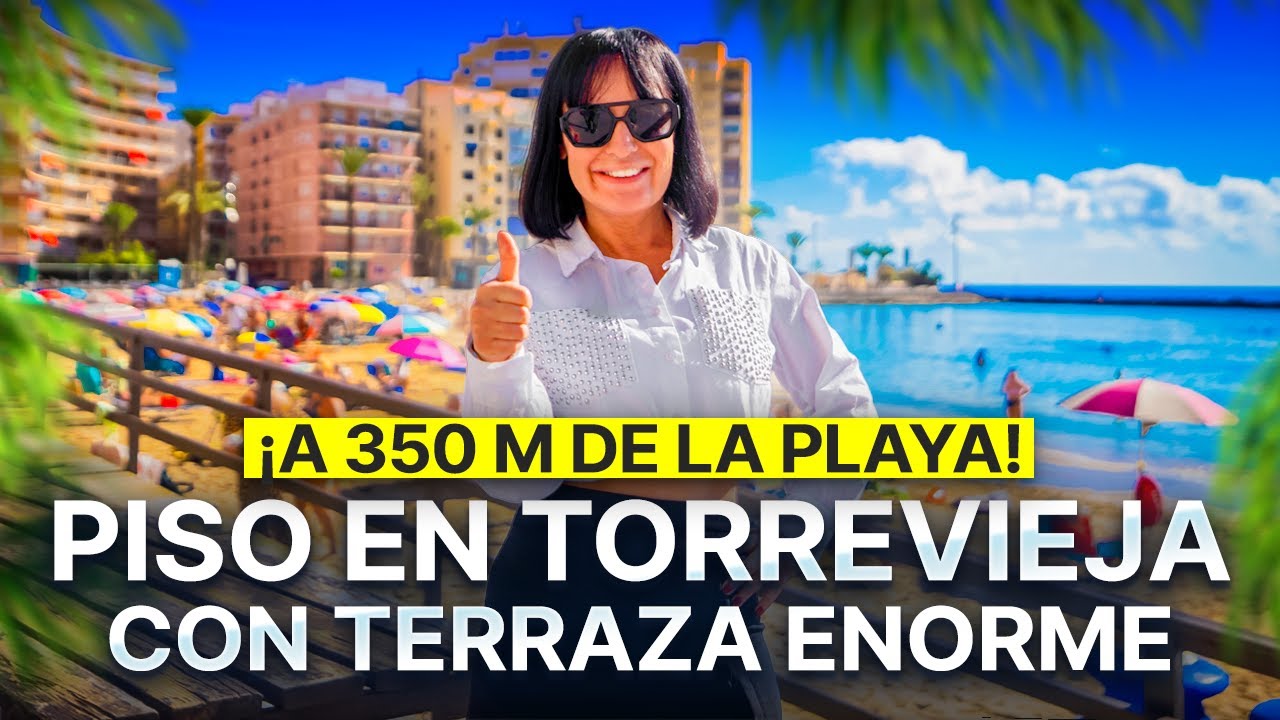Piso en venta en Torrevieja cerca de la playa | 2 dormitorios, amplia terraza, 128.000 &euro;