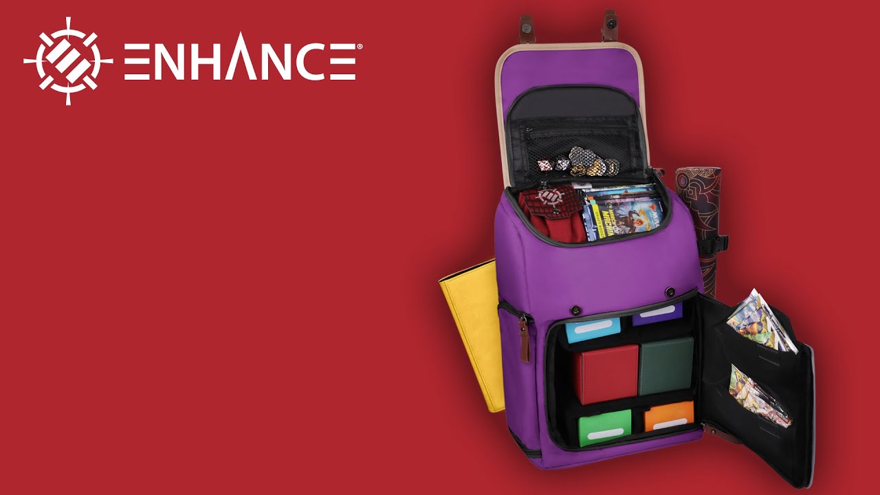 ENHANCE Designer Edition Trading Card Backpack (Mid-Size) | Features Video