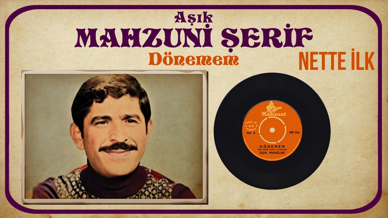 Aşık Mahzuni Şerif - Dönemem - Nostaljik Resimlerle Slayt Video Remastered