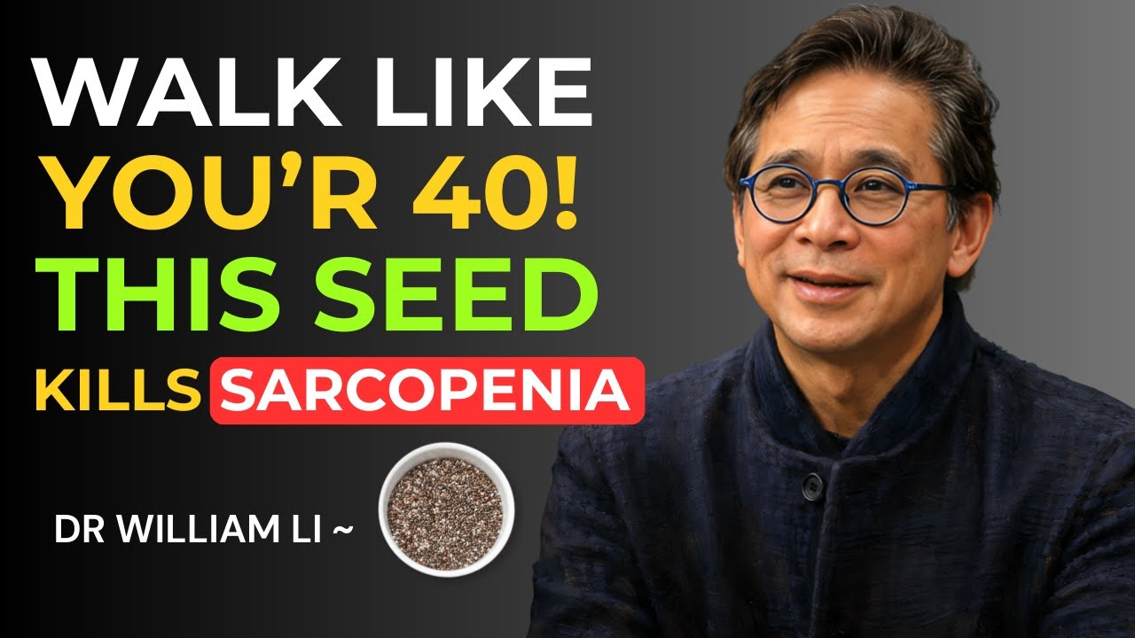 THIS SEED Has MORE Protein Than Eggs! Fights Sarcopenia FAST | Dr William Li