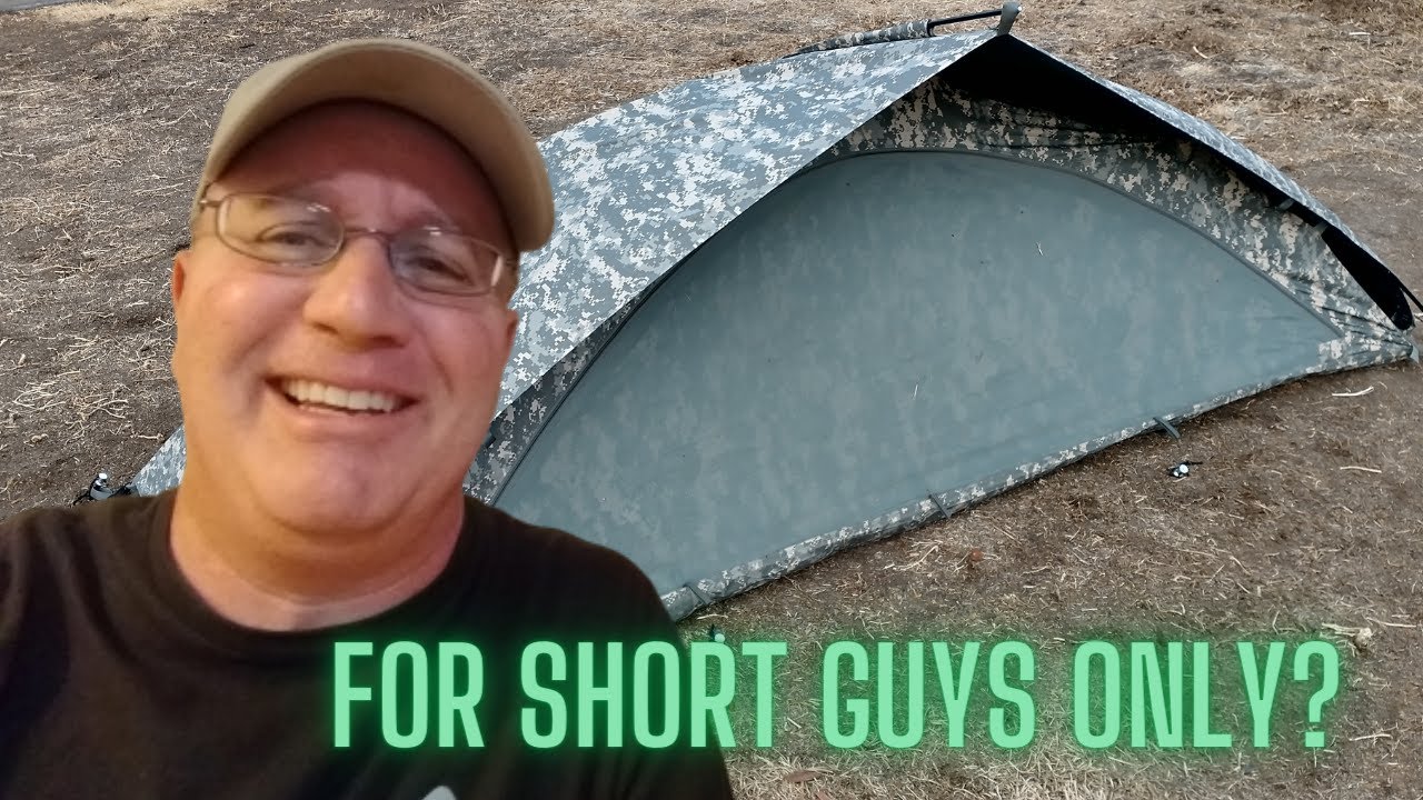 Улучшенное боевое укрытие — ICS — Обзор армейской палатки — Hardcore Camping Gear