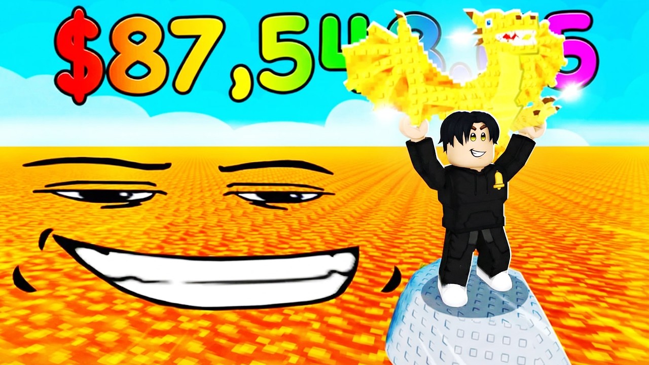 Roblox Survive LAVA for Brainrots MAGMA MONDAY ADMIN ABUSE