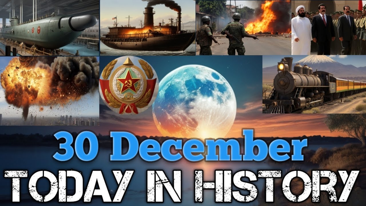30 december History | Today History | Today Science events | World History