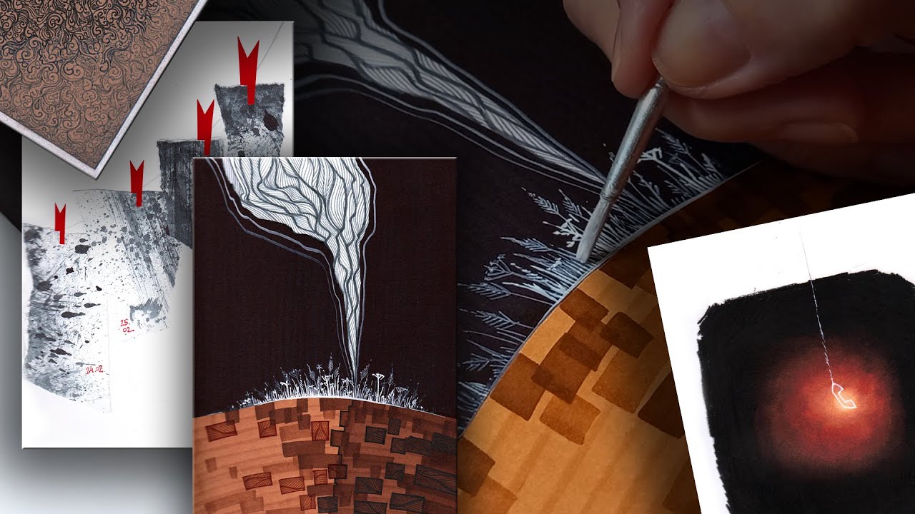 В качестве арт-терапии) Графика с Дашей Мельник