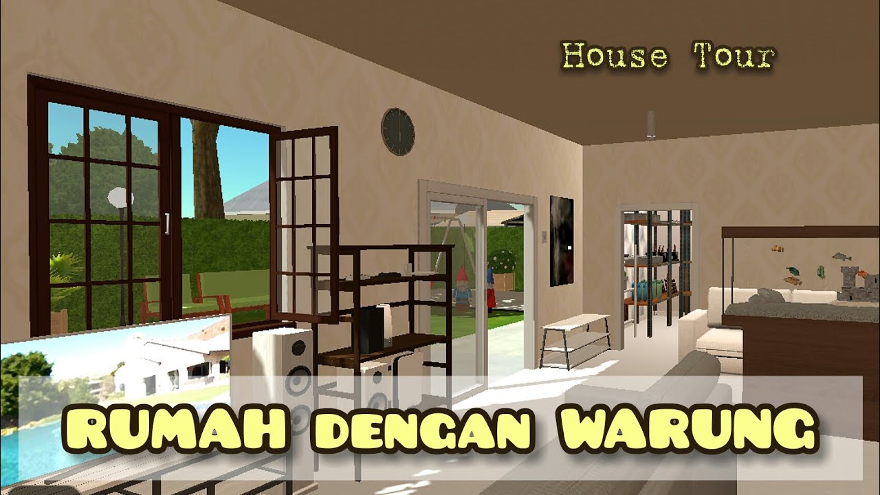 House Tour Rumah dengan Warung | House Designer Fix & Flip