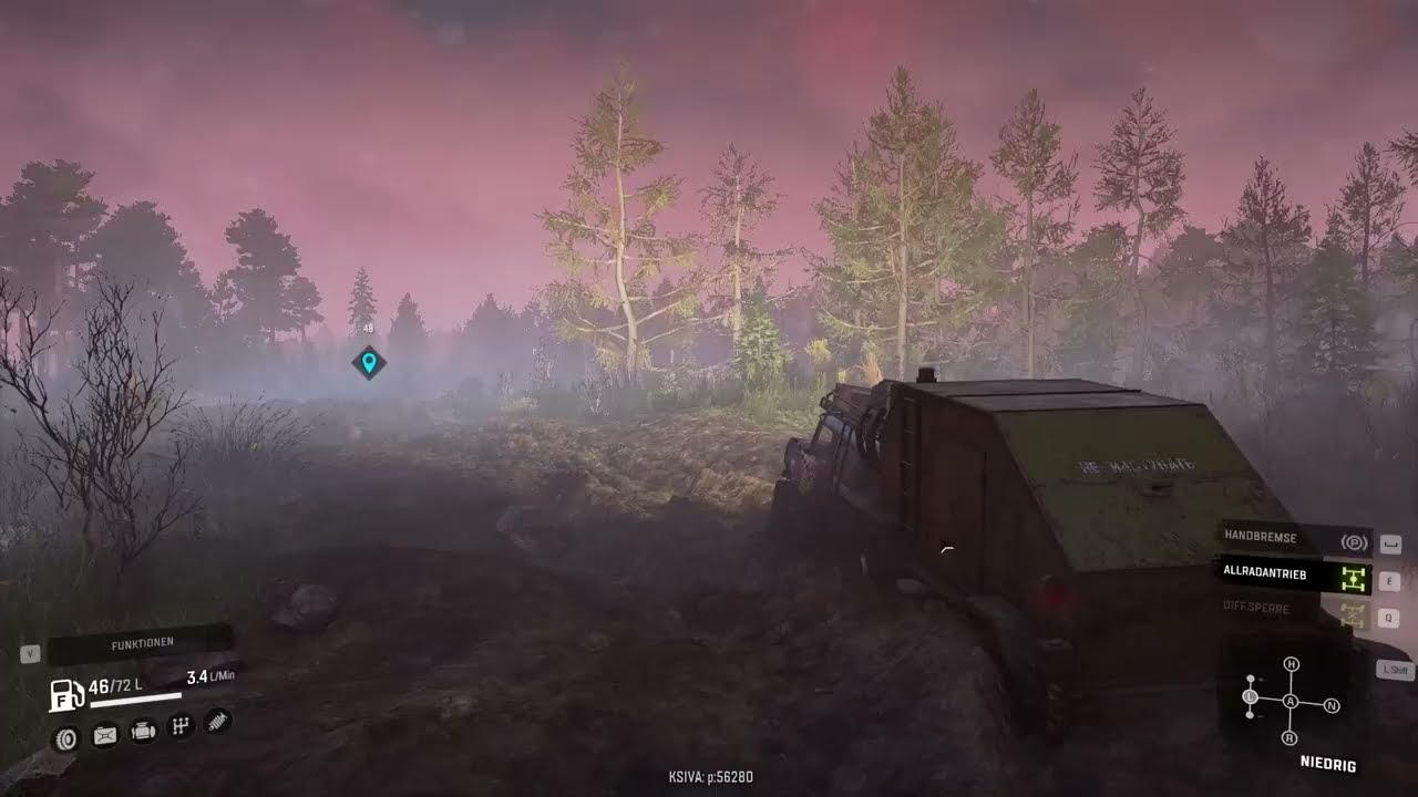 Lets Play Spintires Snowrunner #214 Erkundung (Radar): Steinbruch, Taimyr, Russische Föderation