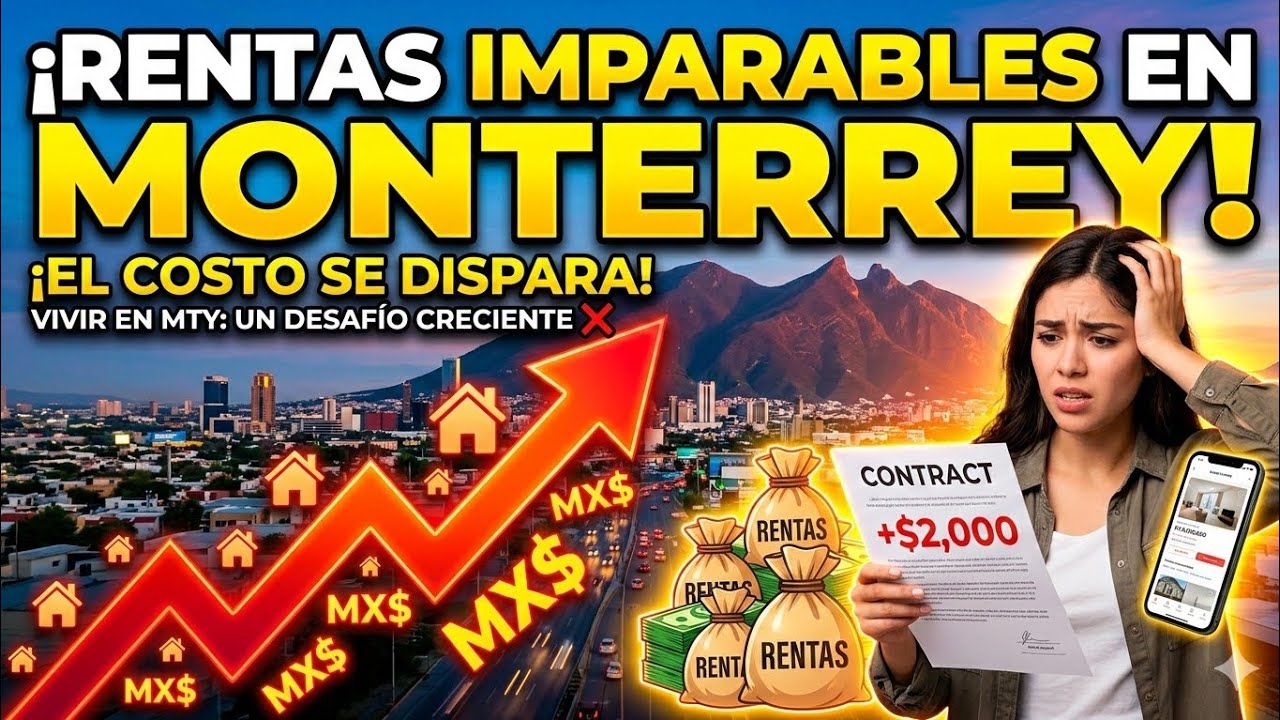 ​¿Vivir en Monterrey es Imposible? La crisis de las rentas en 2026